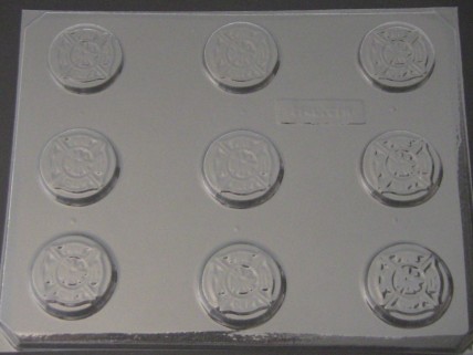 719 Fire Department Emblem Chocolate Mold